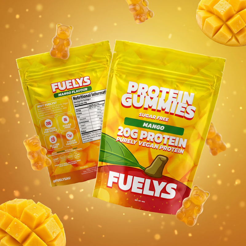 Fuelys Mango Protein Gummies