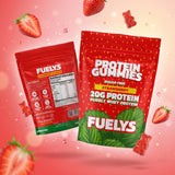 Fuelys Strawberry Protein Gummies view 1